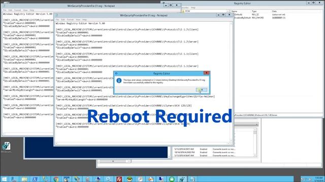 Windows Server 2008 R2 - Script for TLS 1.0 Security Fix (TLS 1.0, RC4, SSL 2.0, SSL 3.0) смотреть онлайн