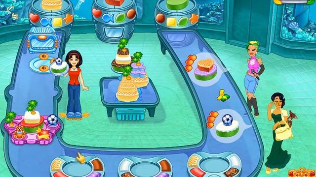 Cake Mania 2: Jill's Next Adventure - Underwater Dreams - August смотреть онлайн