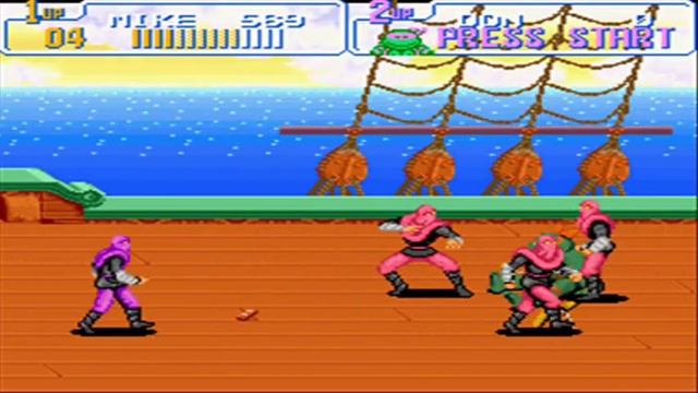 Teenage Mutant Ninja Turtles: Turtles in Time (Super Nintendo) смотреть онлайн