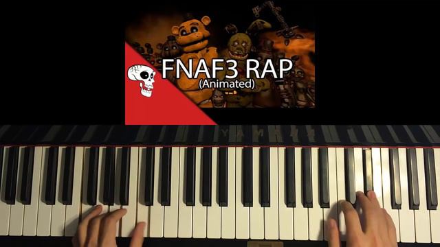 How To Play - FNAF 3 Rap Song - Another Five Nights - JT Machinima (Piano Tutorial) смотреть онлайн