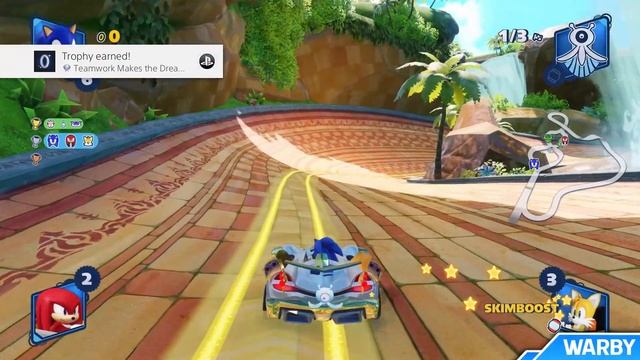Team Sonic Racing - How to get a Start Line Boost (Quick Off The Mark Trophy / Achievement Guide) смотреть онлайн