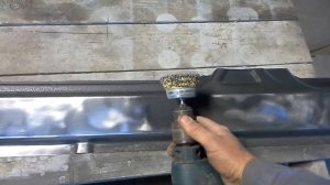 ВАЗ2114 частичная замена порога.