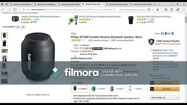 Top five Bluetooth speaker from rs 649 to rs 1750 смотреть онлайн