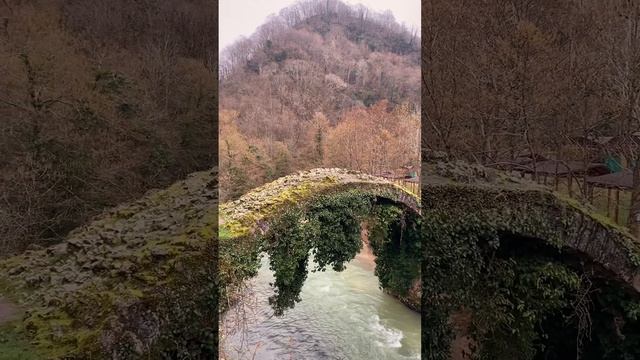 Мост Царицы Тамары. Беслетский мост. смотреть онлайн