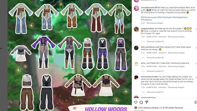 DIESE NEUEN OUTFITS KOMMEN BALD ? HOLLOW WOODS REWORK ? | Star Stable [SSO] смотреть онлайн