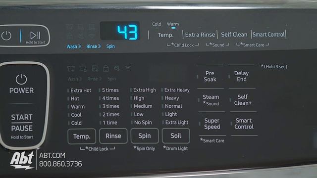 Samsung Flexwash WV60M9900 смотреть онлайн