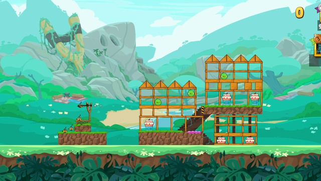 Angry Birds Friends (Chapter-2) (Level 1-10) ( Easy Gameplay) (Matilda, Bubbles, Hal Unlock) смотреть онлайн