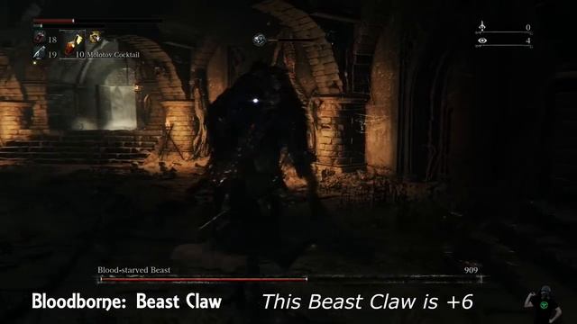 Bloodborne - Beast Claw & Beasthood Explained (Move Set Showcase) смотреть онлайн