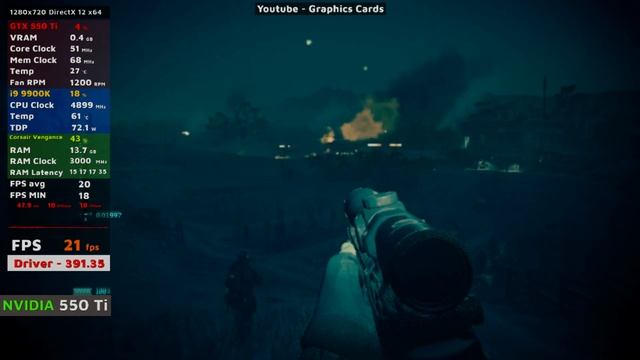 Call Of Duty Modern Warfare 2 | NVIDIA GTX 550 Ti | i9 9900K | 720p Gameplay смотреть онлайн