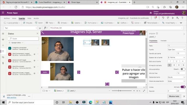 Imágenes PowerApps en SQL смотреть онлайн