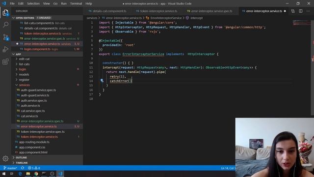 BUILDING an APP with ASP.NET Core & Angular - Part 18 - Client Error Interceptor смотреть онлайн