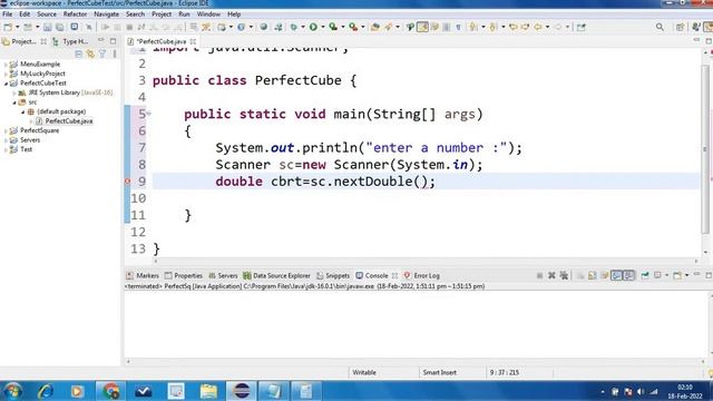 how to check a number is perfect cube or not | java | malayalam | Code eureka смотреть онлайн