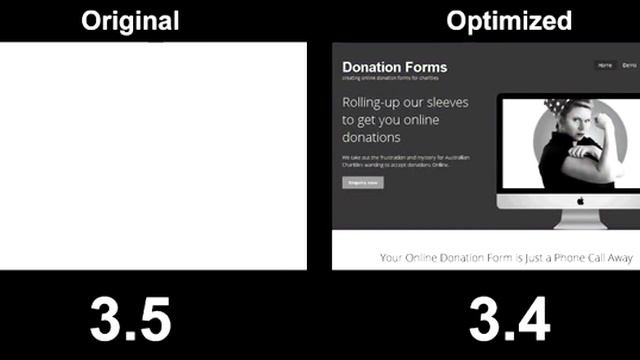 Speed comparison - Google PageSpeed used on WordPress Charity Website смотреть онлайн