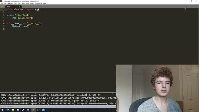 Kivy Touch Input / Kivy Canvas - Kivy Tutorial #7 смотреть онлайн