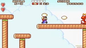 Super Mario Advance - All Bosses (No Damage)