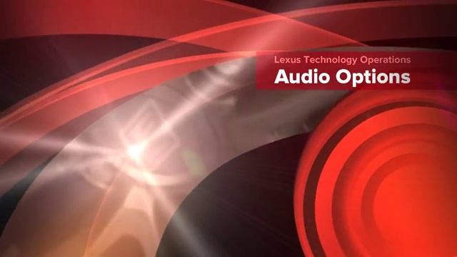 Lexus Rear Entertainment