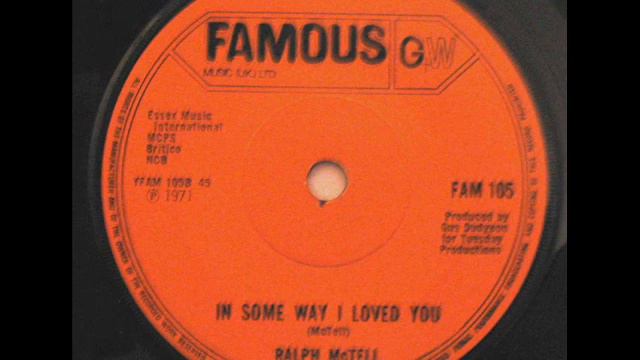 Ralph McTell ~ In Some Way I Loved You ~ Single (1971) смотреть онлайн
