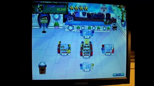 SpongeBob SquarePants Diner Dash 09: Business Lunch смотреть онлайн