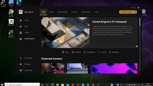 How to Download & Install Unreal Engine 4.27 смотреть онлайн