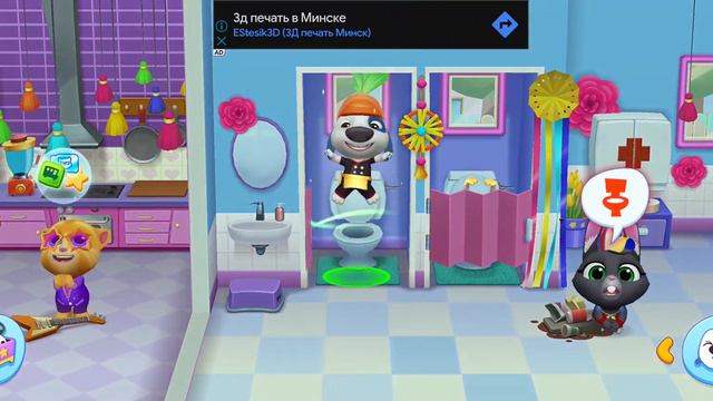 My Talking Tom Friends Gameplay Walkthrough Ep. 13