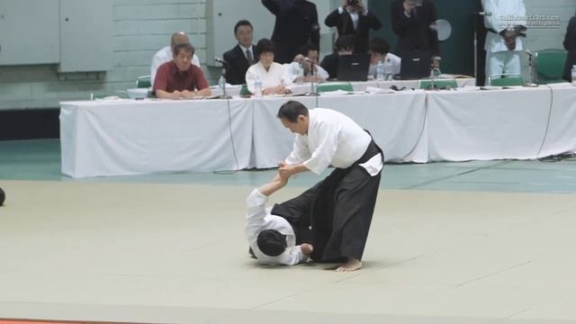 57-я Всеяпонская демонстрация айкидо (2019). Ёсиаки Ёкота
