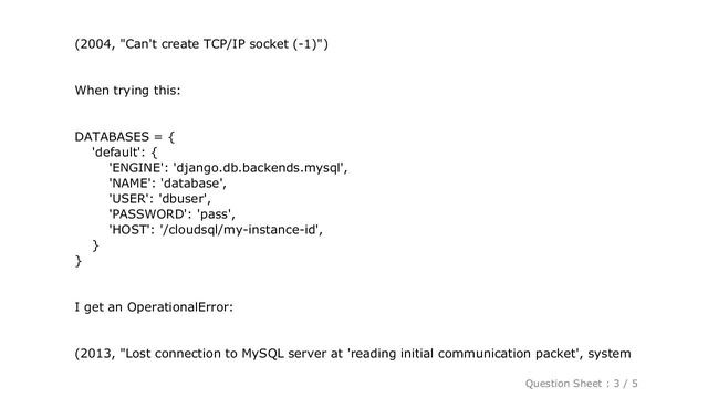 Django : Connect django to Google Cloud SQL Second Generation смотреть онлайн