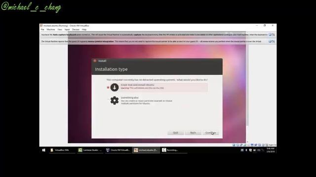 Cara memburn cd dan menginstal Ubuntu di Oracle virtual box смотреть онлайн