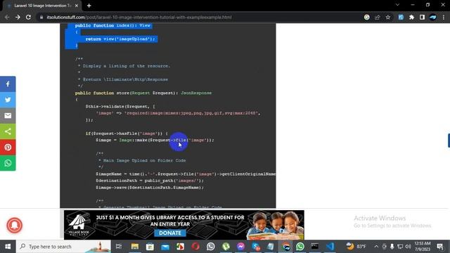 Laravel 10 Image Intervention Bangla Tutorial With Example смотреть онлайн