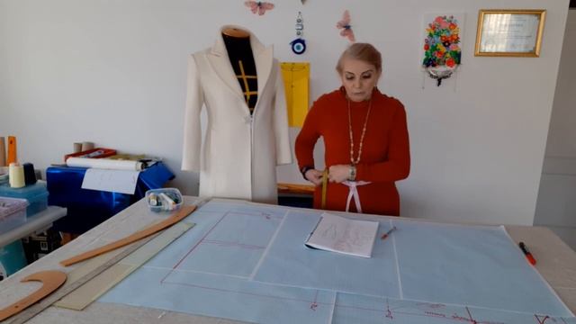 Как снять мерки с самой себя. Урок шитья. смотреть онлайн