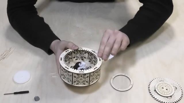 Видеоинструкция по сборке Музыкальной шкатулки "Танцующие балерины" от Wood Trick смотреть онлайн