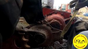 Ремонт трактора Т-70с.(МОЛДОВАН)