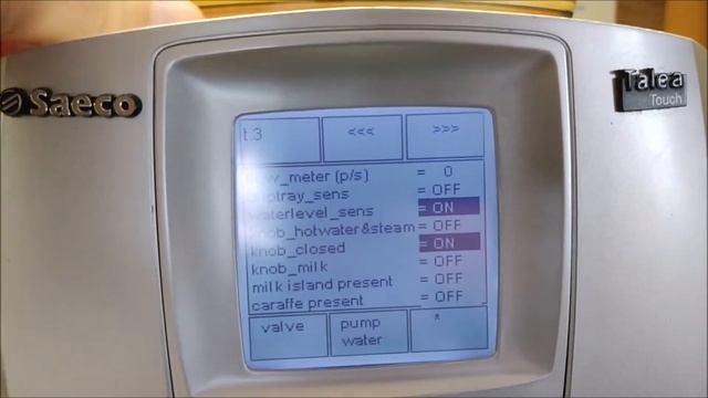 KÁVOVAR SAECO TALEA TOUCH SERVISNÍ MENU смотреть онлайн