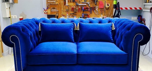 ДИВАН Честерфилд Chesterfield DIY своими руками