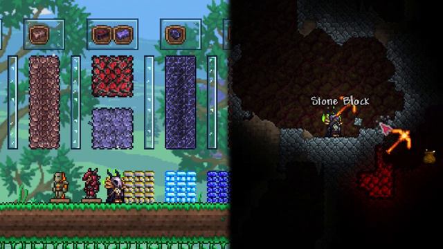 Terraria TH | วิธีหาแร่ และ ข้อมูลเกี่ยวกับแร่ทุกชนิดในเกม! ( สอนเล่น ) смотреть онлайн