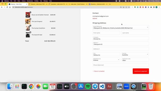 eCommerce app using React, Firebase and Stripe смотреть онлайн