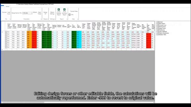 Tekla Structural Designer: TSD2021 API For Concrete Encased Steel Composite Column Design смотреть онлайн