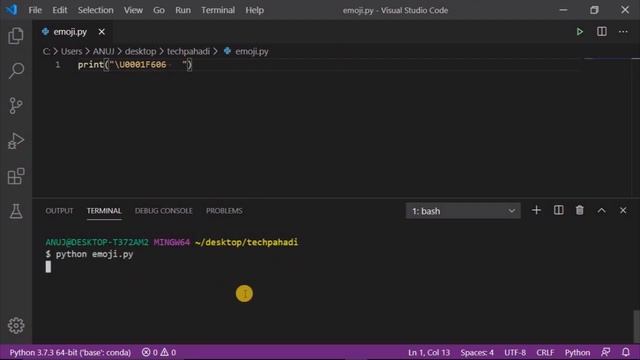 Emoji in Python just in 2 minutes смотреть онлайн