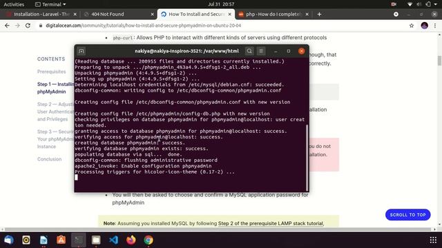 How To Install phpMyAdmin on Ubuntu 20.04 смотреть онлайн