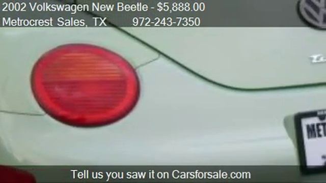 2002 Volkswagen New Beetle GLX Turbo - for sale in Farmers B смотреть онлайн