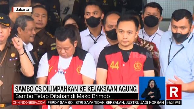 Sambo CS Dilimpahkan Ke Kejaksaan Agung | REDAKSI (05/10/22) смотреть онлайн