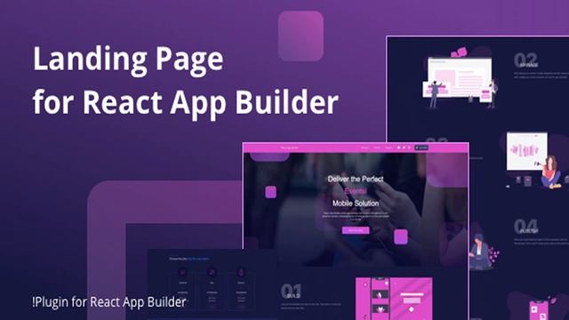 Landing Page for React App Builder. | Codecanyon Scripts and Snippets смотреть онлайн