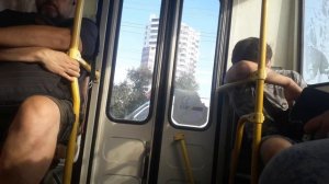 Поездка на автобусе ПАЗ-32054 госномер (в610ув174), маршрут 17 г. Челябинск