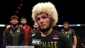 Хабиб Нурмагомедов защитил титул чемпиона UFC и объявил о завершении карьеры