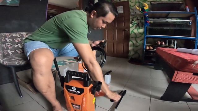UNBOXING DAEWOO DAXX65-100 HIGH PRESSURE WASHER смотреть онлайн