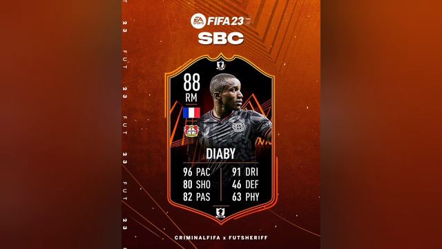 Moussa Diaby RTTK Europa League Card Coming Stats Predicted - FIFA 23 смотреть онлайн