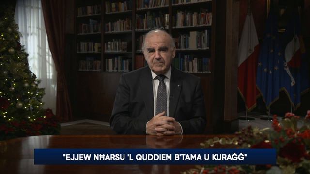 "Ejjew nħarsu ‘l quddiem b’tama u kuraġġ" - President George Vella смотреть онлайн
