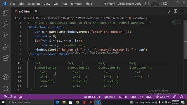 Sum of n natural numbers - javascript in tamil for beginners смотреть онлайн