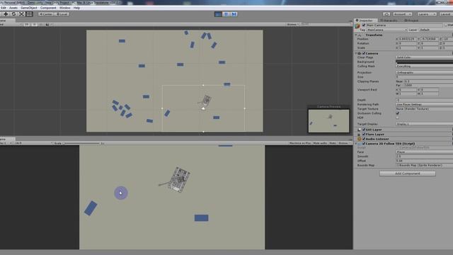Камера 2D + движение в рамках границ смотреть онлайн