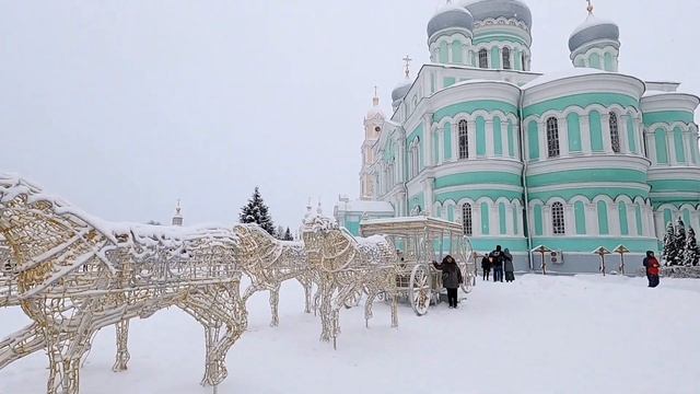 Дивеево 2022: Рождество Христово, Монастырь, Святая Канавка, Источник Пантелеймона Целителя смотреть онлайн