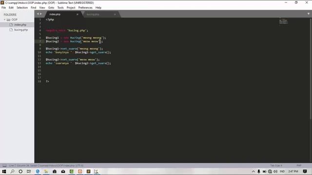 OOP PHP 4 - Konstruktor смотреть онлайн